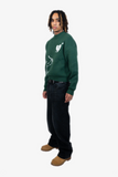 Amor Knit Sweater Forest Green