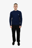Classic Knit Sweater Navy Blue